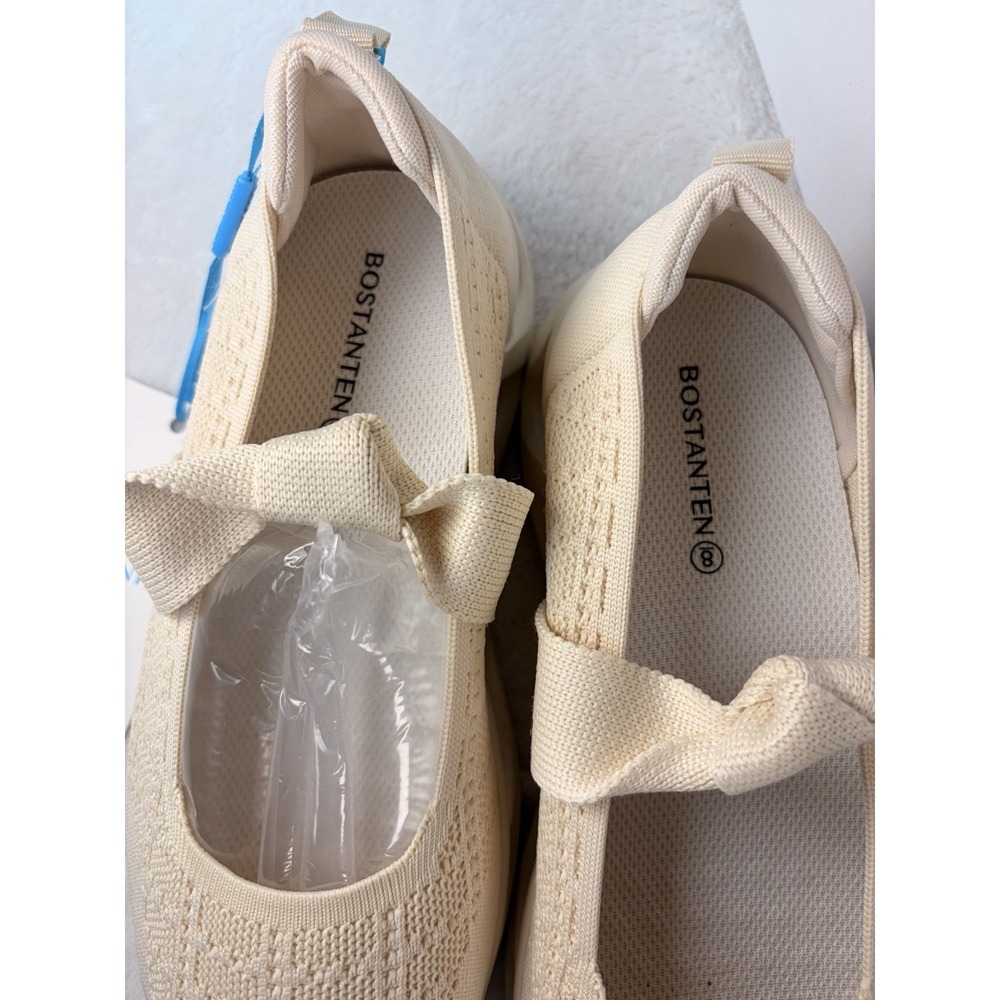 BOSTANTEN Mary Jane Walking Sneakers 8 Lightweight Knit Slip-On Ortho Runs Big - Picture 2 of 11